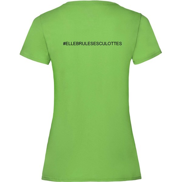 T-Shirt  #ElleBruleSesCulottes 